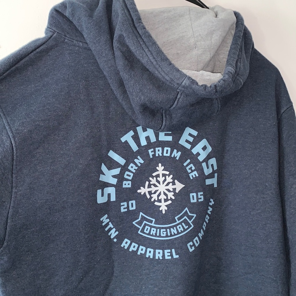 Ski The East | Hoodie | Navy | Large | Good Condition
